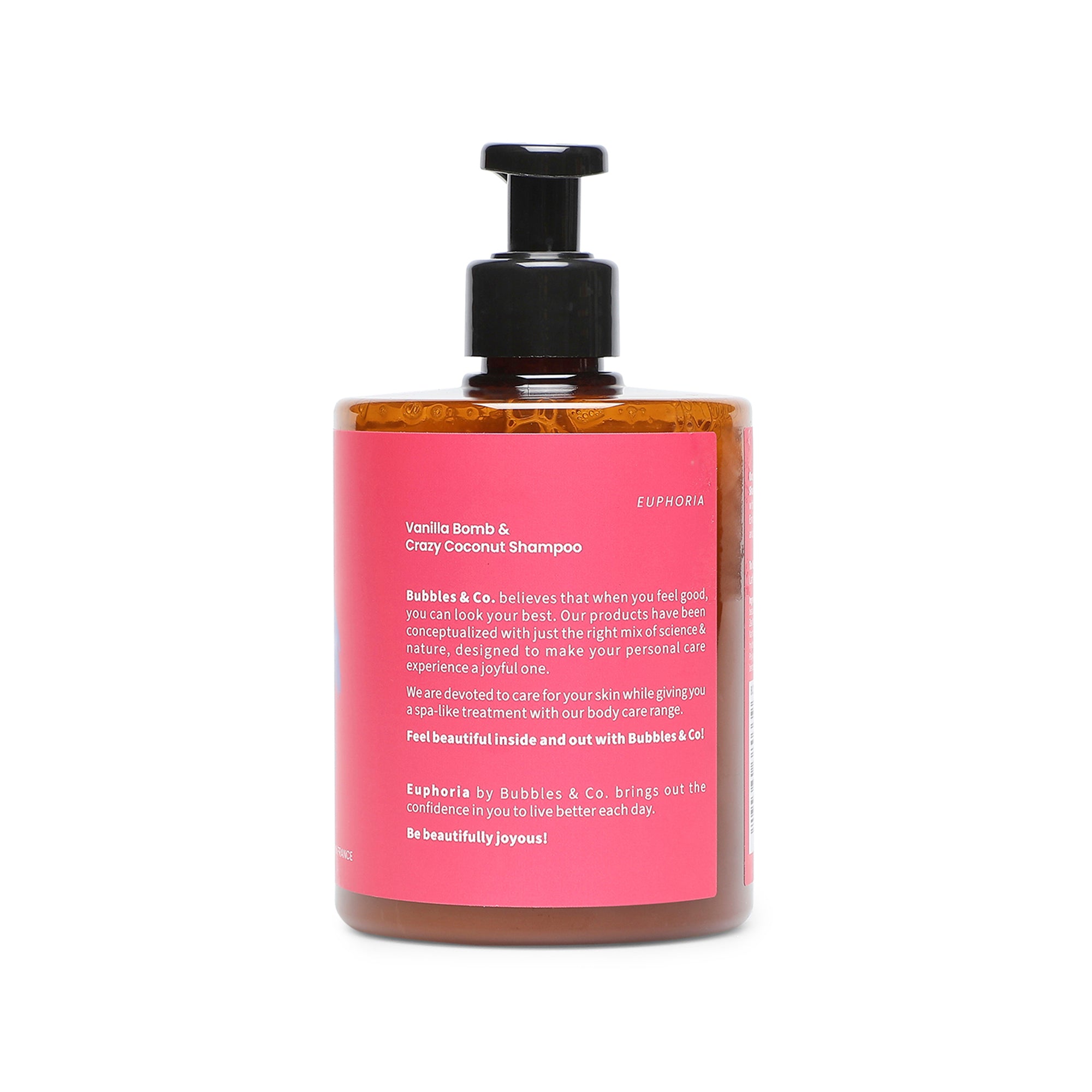 Vanilla Bomb and Crazy Coconut Shampoo 500ml