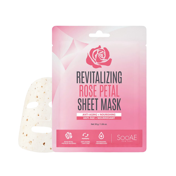Rose Petal Hydrogel Mask