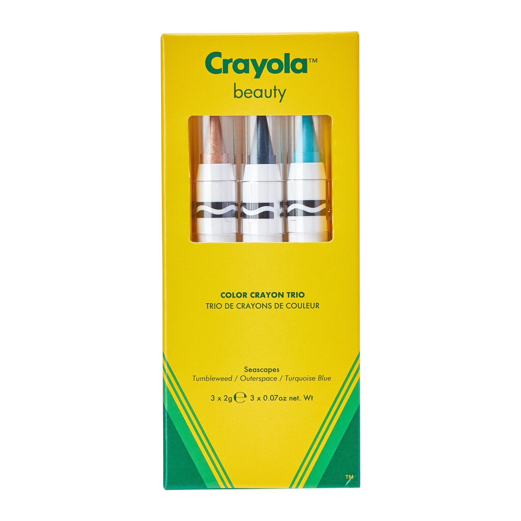 Eye Crayon Trio Seascapes - Tumbleweed, Turquoise Blue, Outerspace
