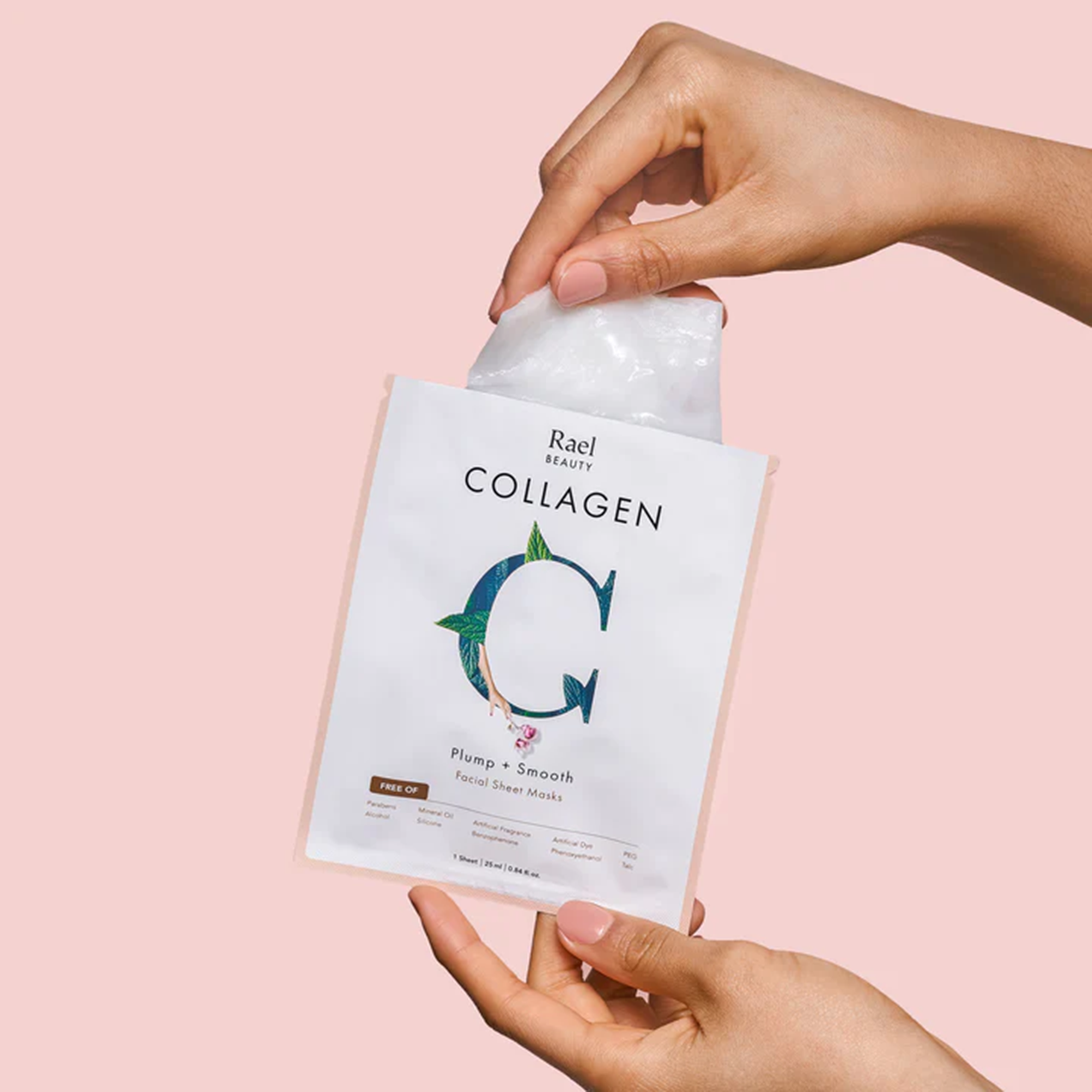 Collagen Facial Sheet Masks -Pack of 5