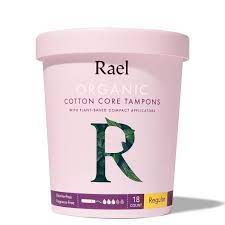 Cotton Tampons  with compact applicator