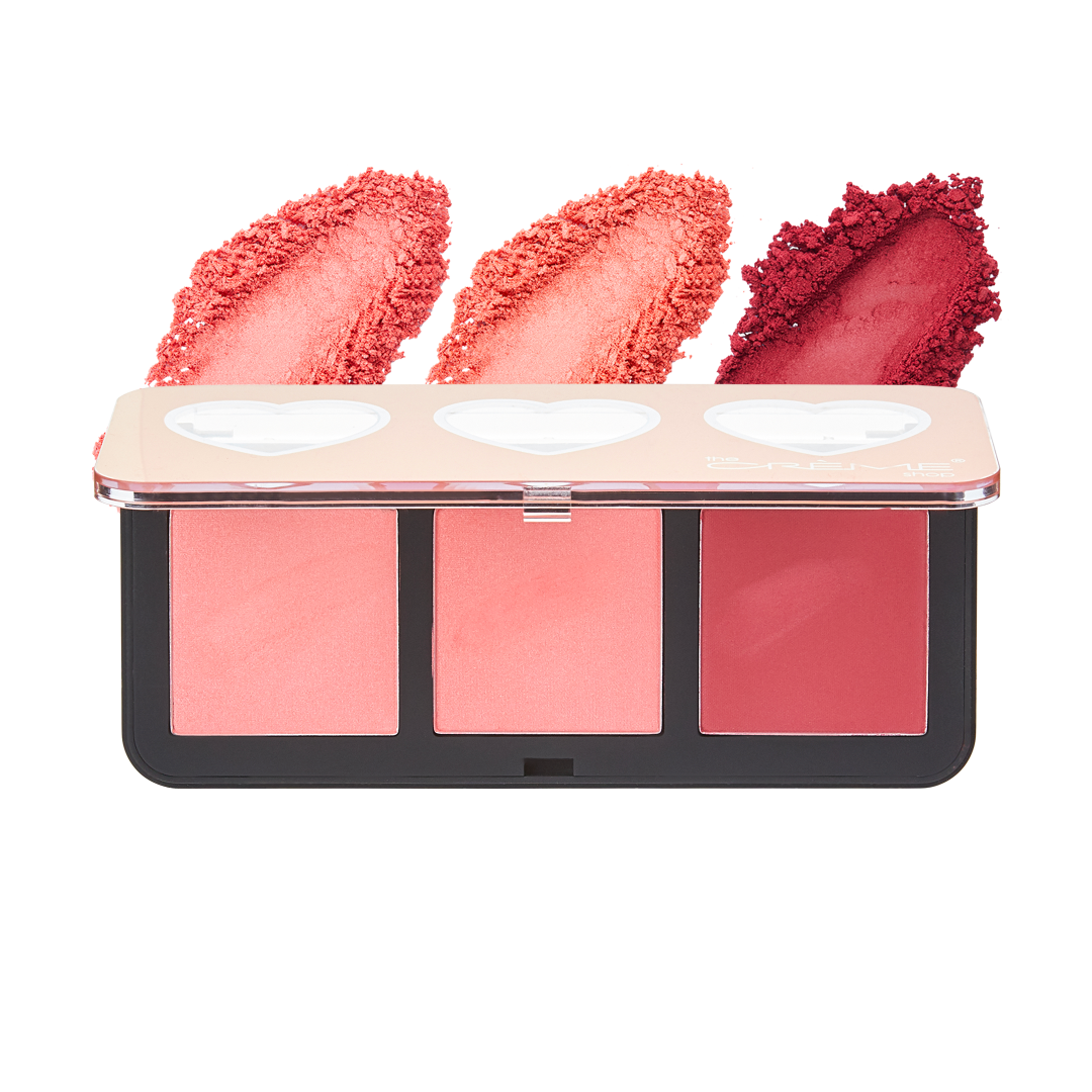 "Cheekmate"Powder Blush Trio Palette Queen