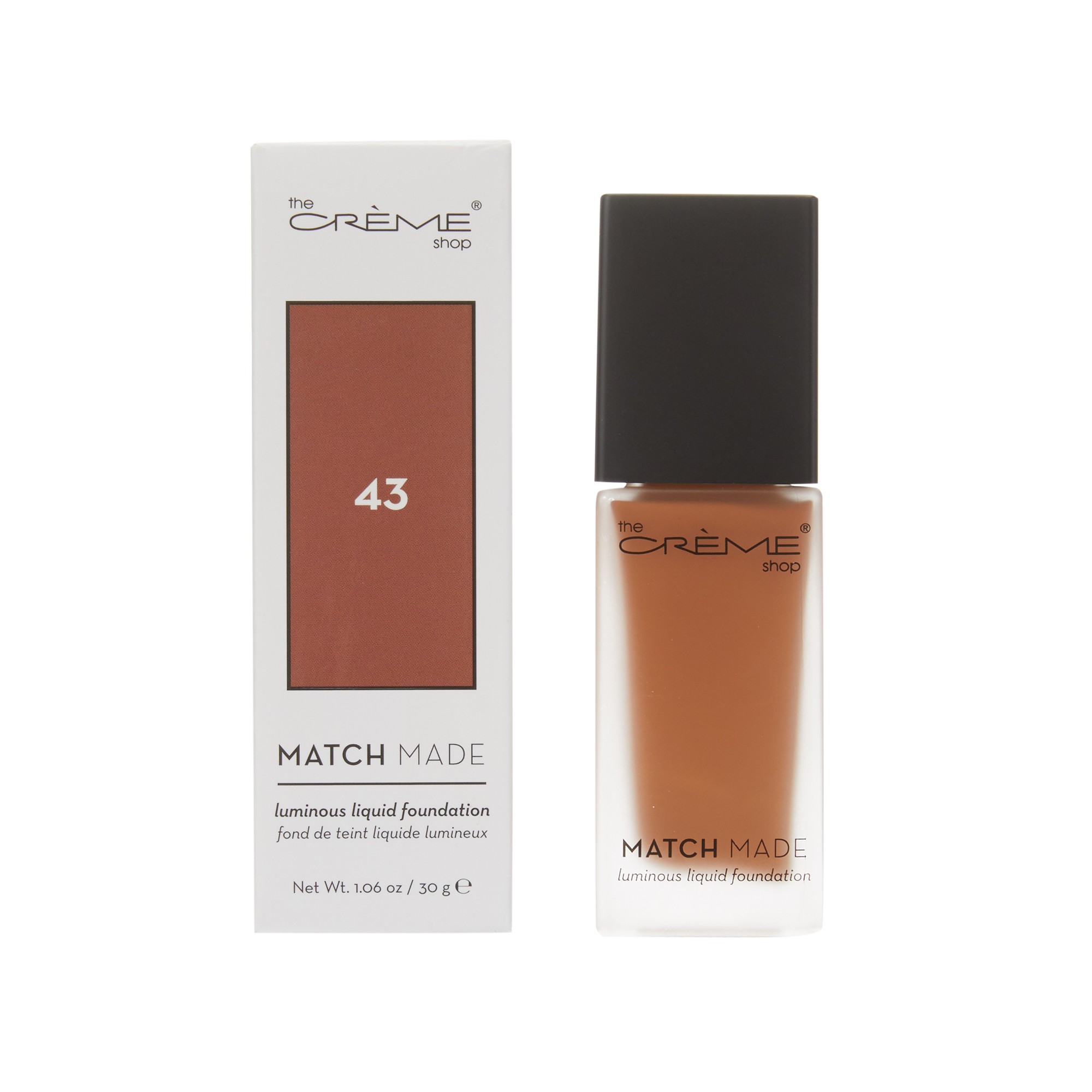 Match Made - Luminous Liquid Foundation 43-Tan