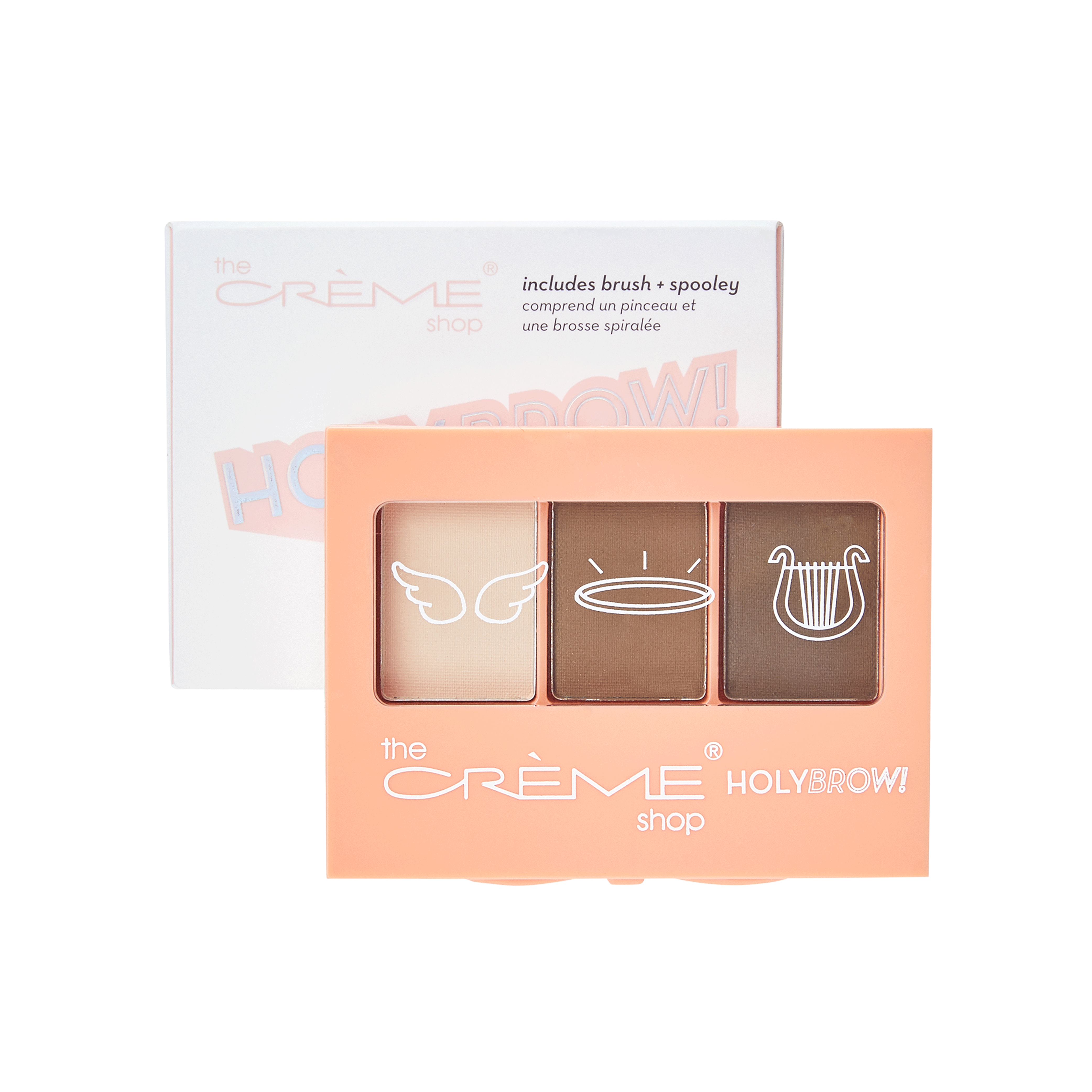 Holy Brow! Eyebrow Trio With Brush + Spooley Medium