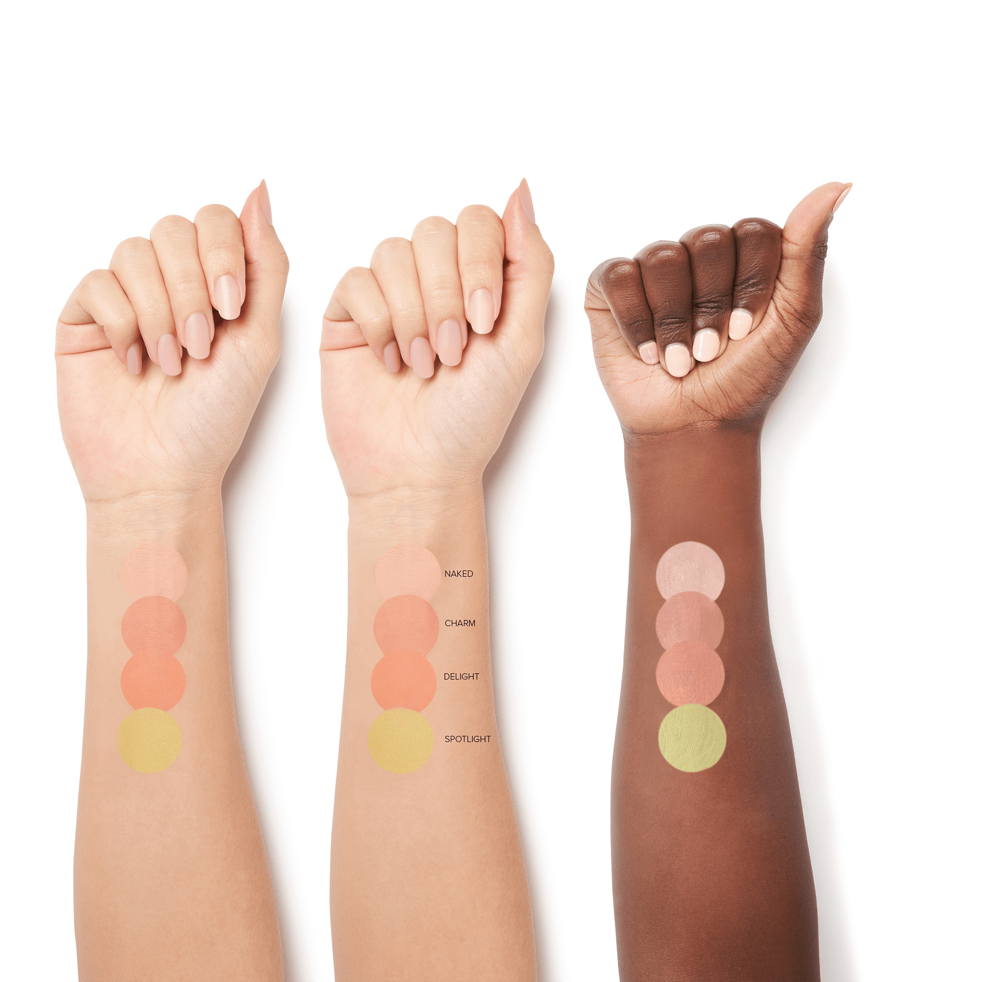 Prettyfilter Mattish Liquid Eye Shadow #1 Naked