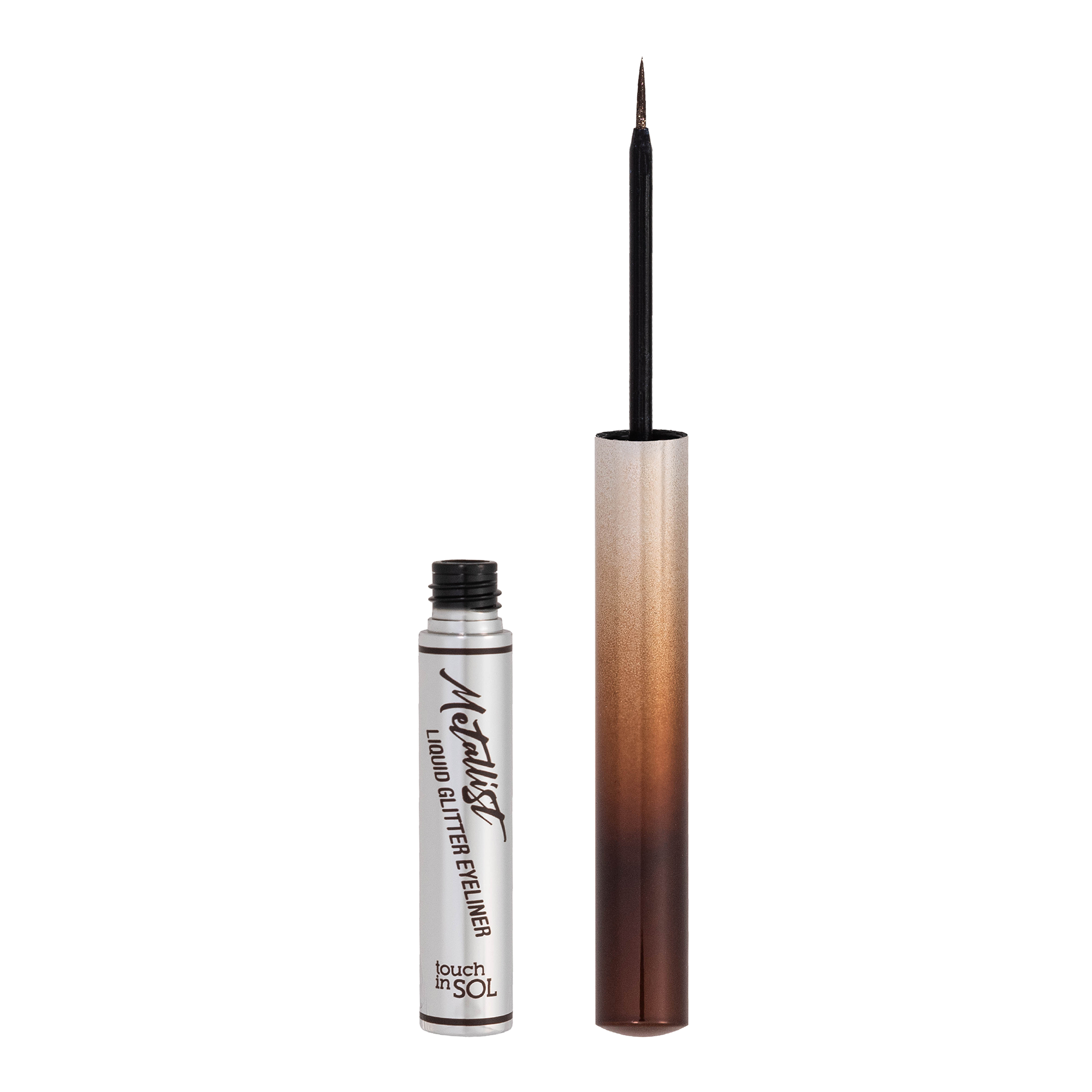 Metallist Liquid Glitter Liner #4 Smoky Quartz