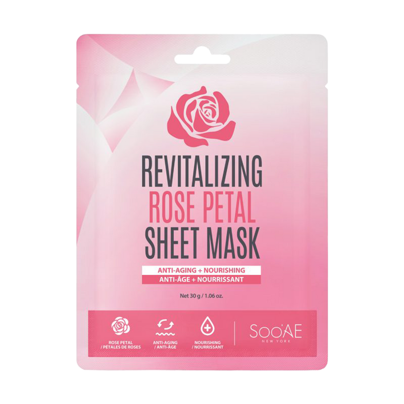 Rose Petal Hydrogel Mask