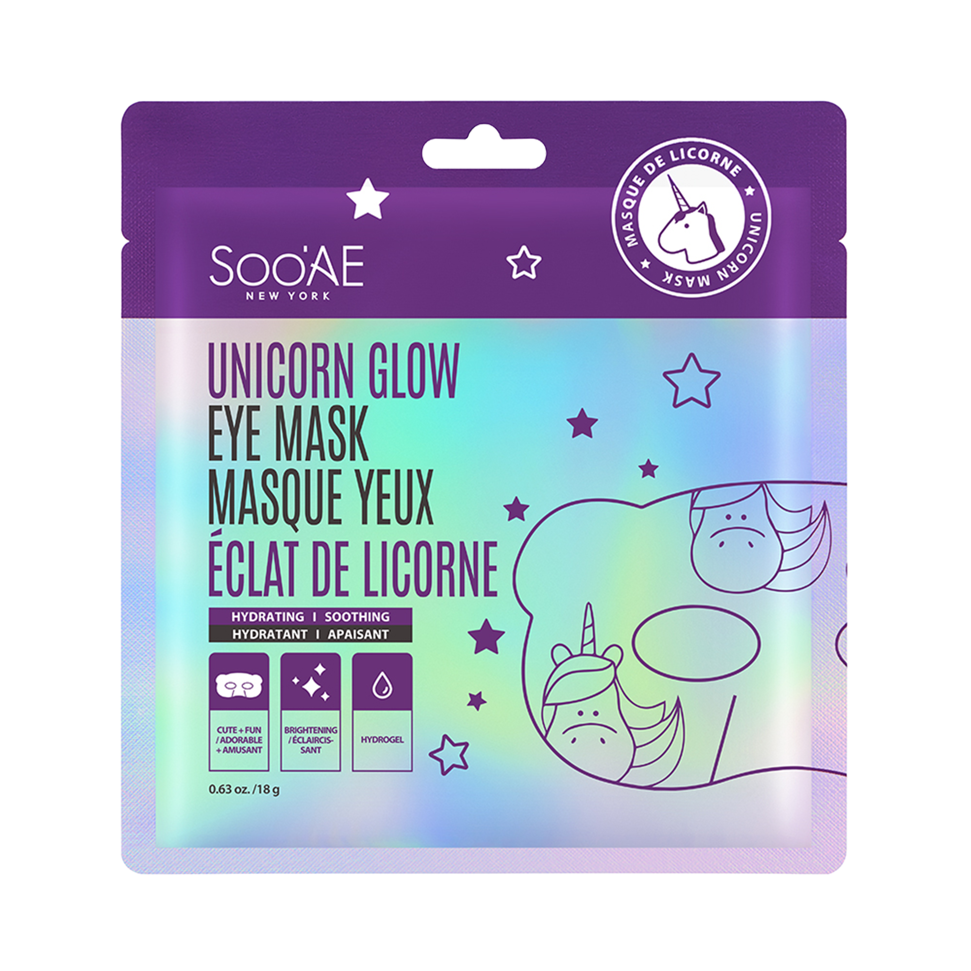 Unicorn Glow Eye Mask