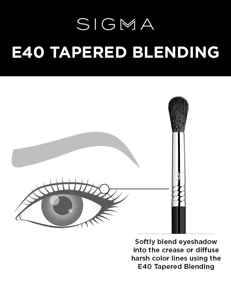 E40 - Tapered Blending Brush