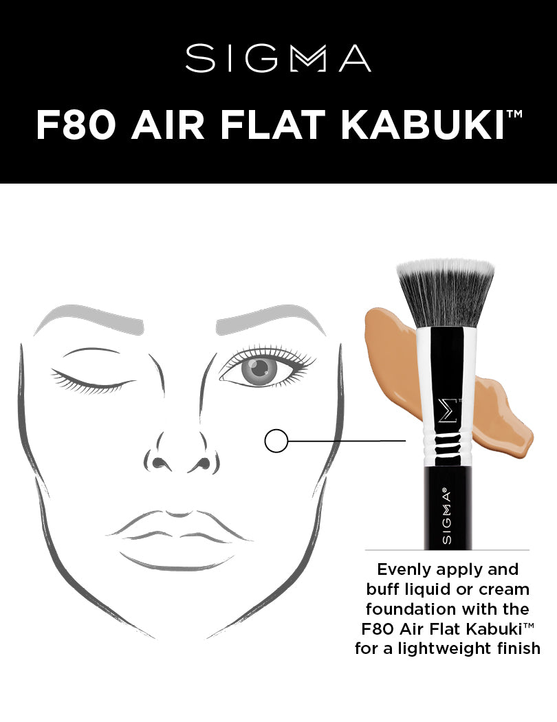 F80 Air Flat Kabuki™