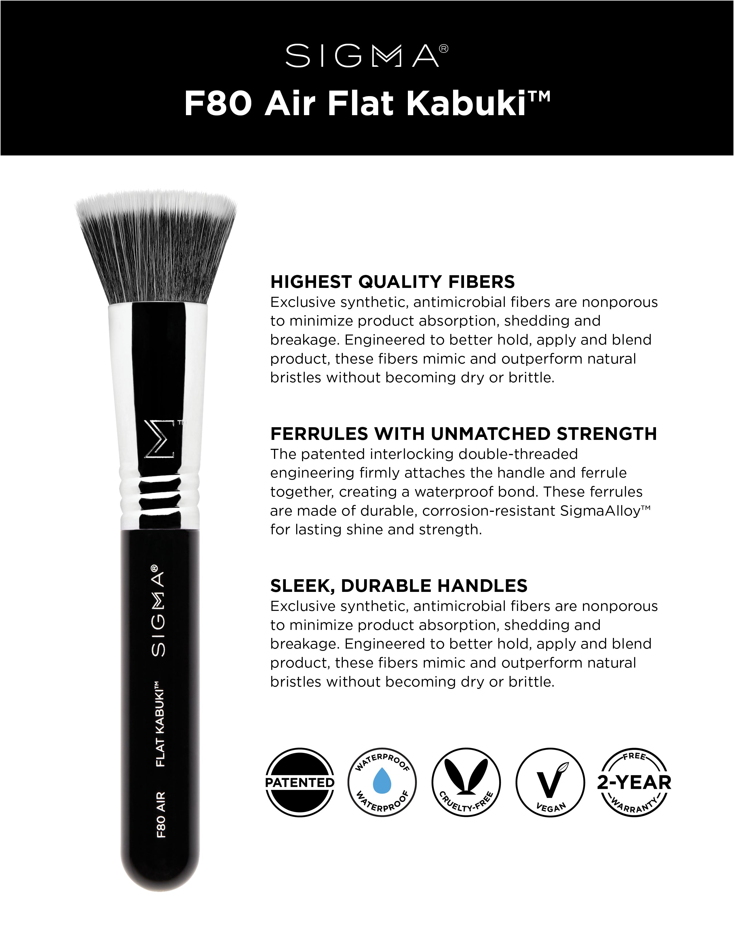 F80 Air Flat Kabuki™