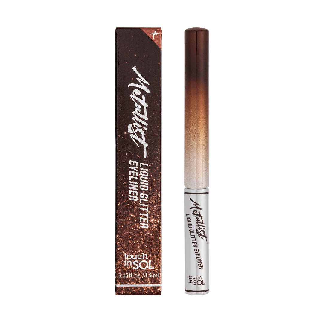 Metallist Liquid Glitter Liner #4 Smoky Quartz
