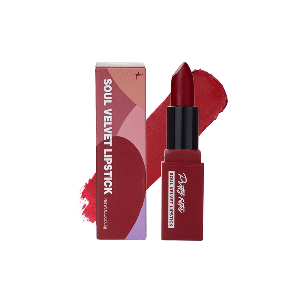 Prettyfilter Soul Velvet Lipstick #Havana Red