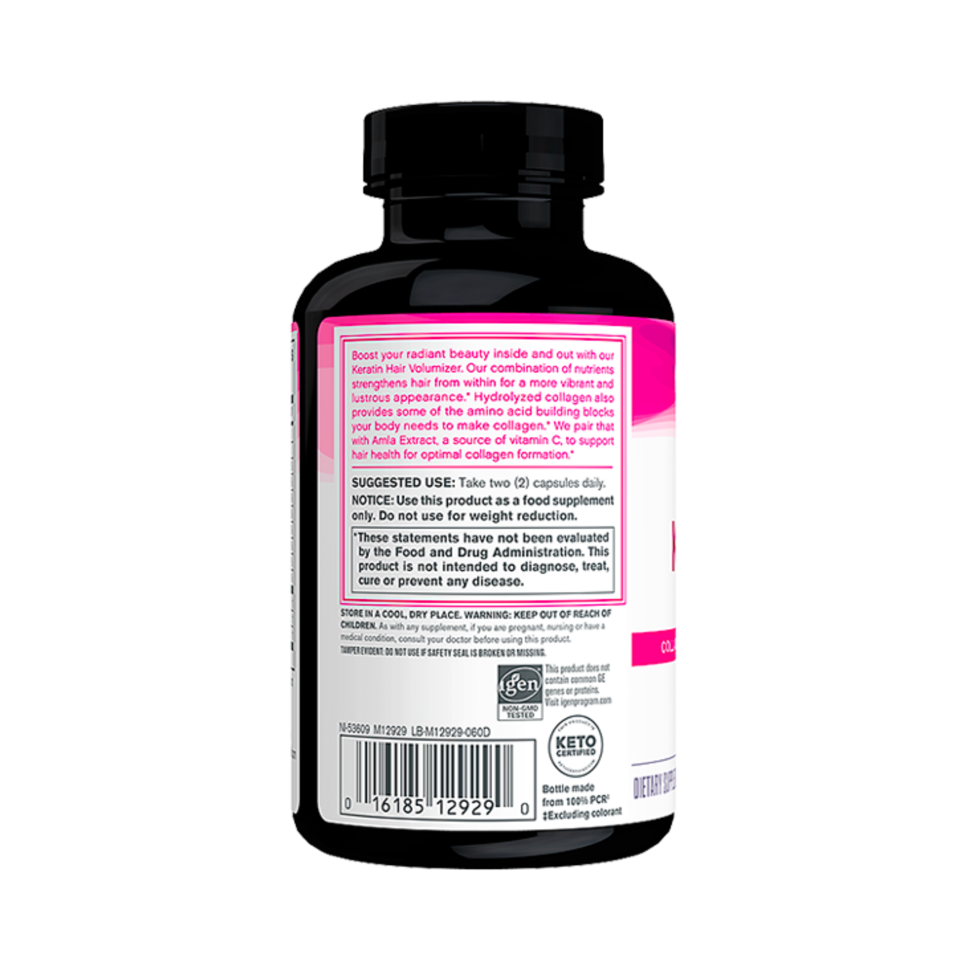 Keratin Hair Volumizing - 60 Capsules