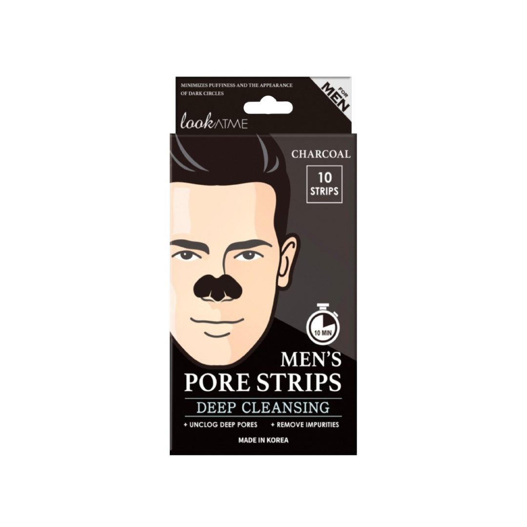 Men's Nose Patch Set of 10 - Charcoal