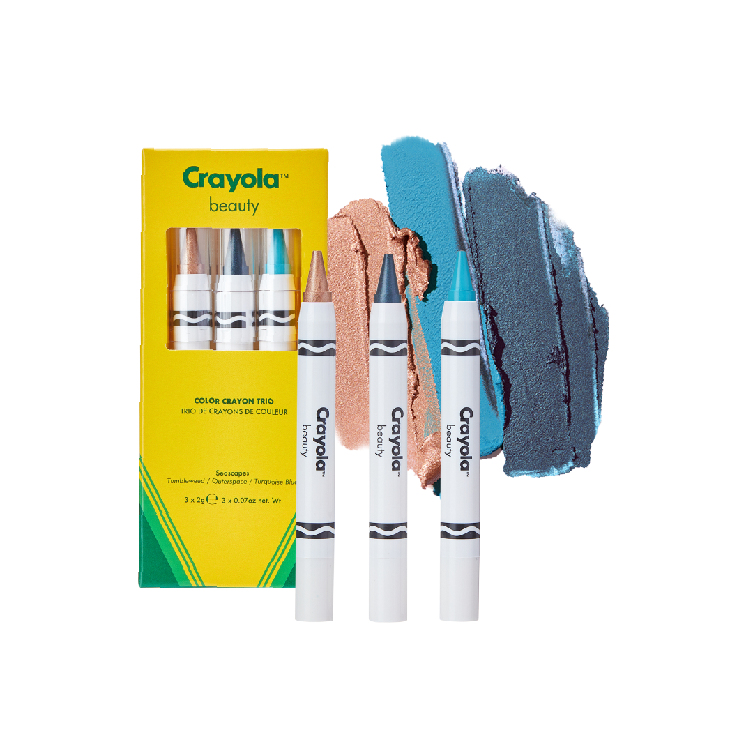 Eye Crayon Trio Seascapes - Tumbleweed, Turquoise Blue, Outerspace
