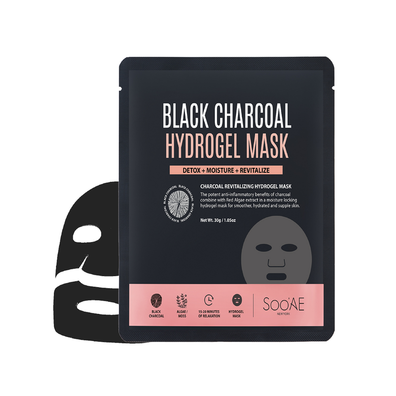 Black Charcoal Hydrogel Mask