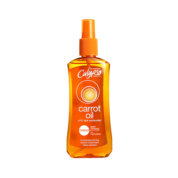 Original Carrot Oil With Tan Extender 200 Ml Calz00