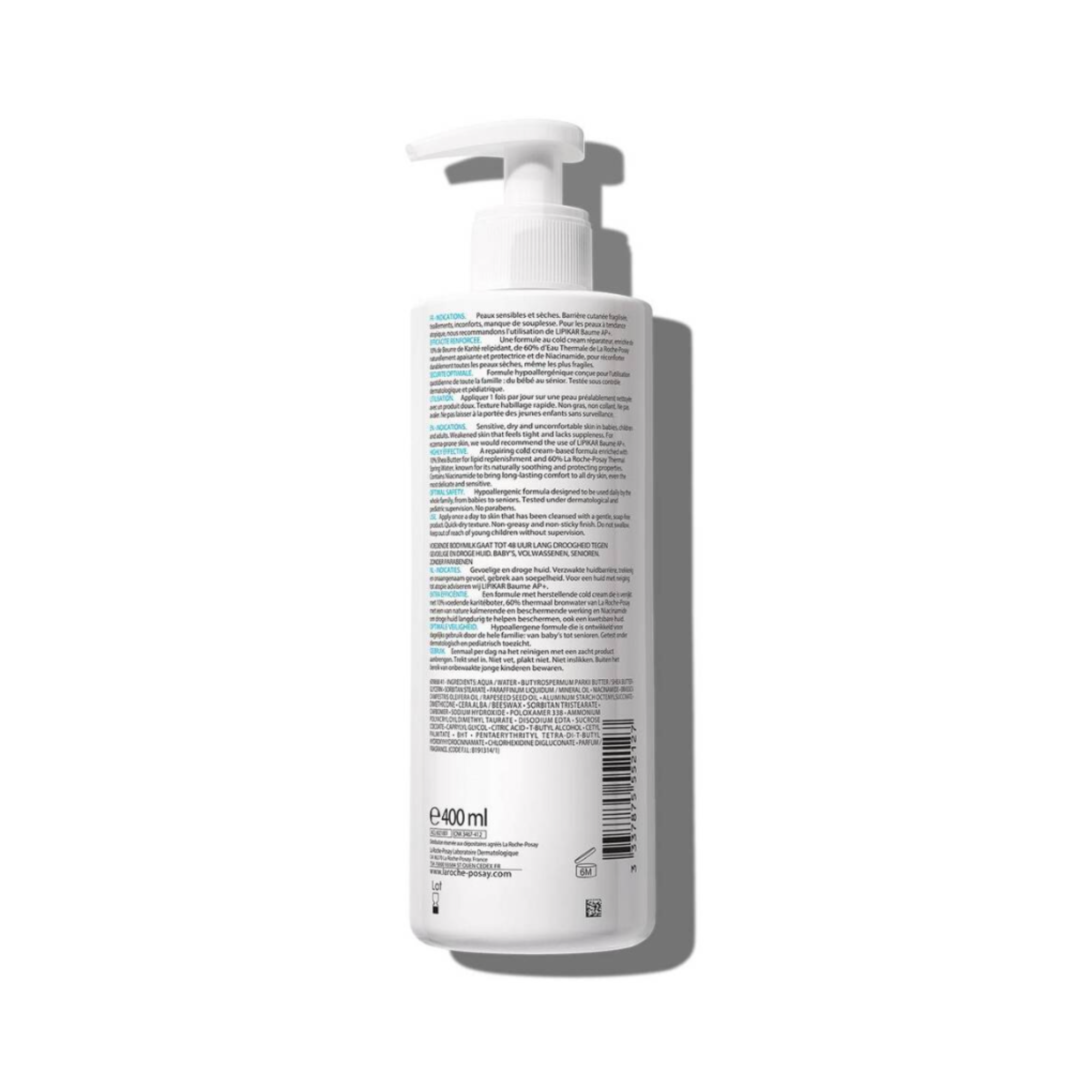 Lipikar Body Milk 400ml