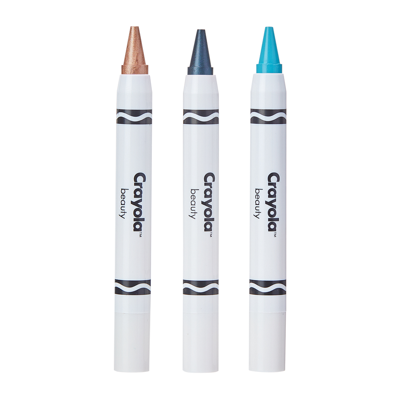 Eye Crayon Trio Seascapes - Tumbleweed, Turquoise Blue, Outerspace