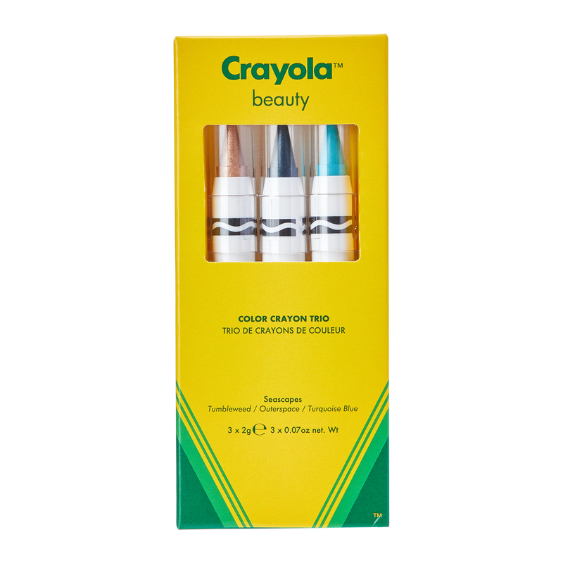 Eye Crayon Trio Seascapes - Tumbleweed, Turquoise Blue, Outerspace