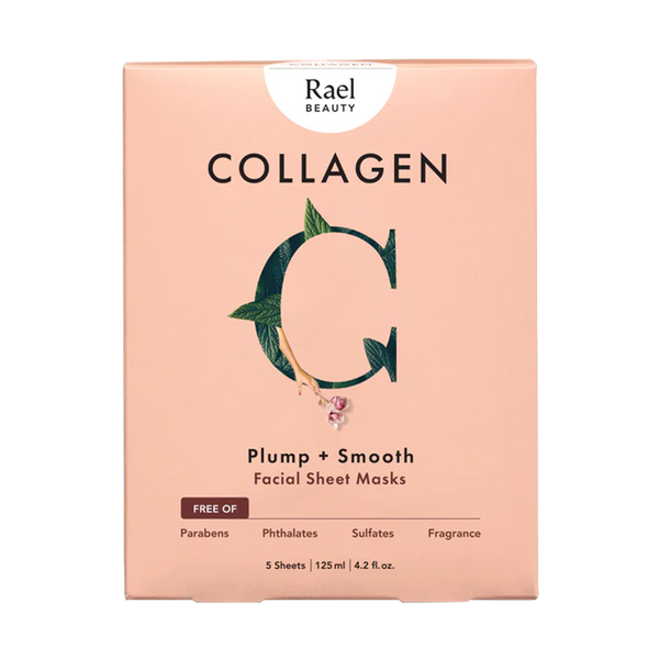 Collagen Facial Sheet Masks  -Pack of 5