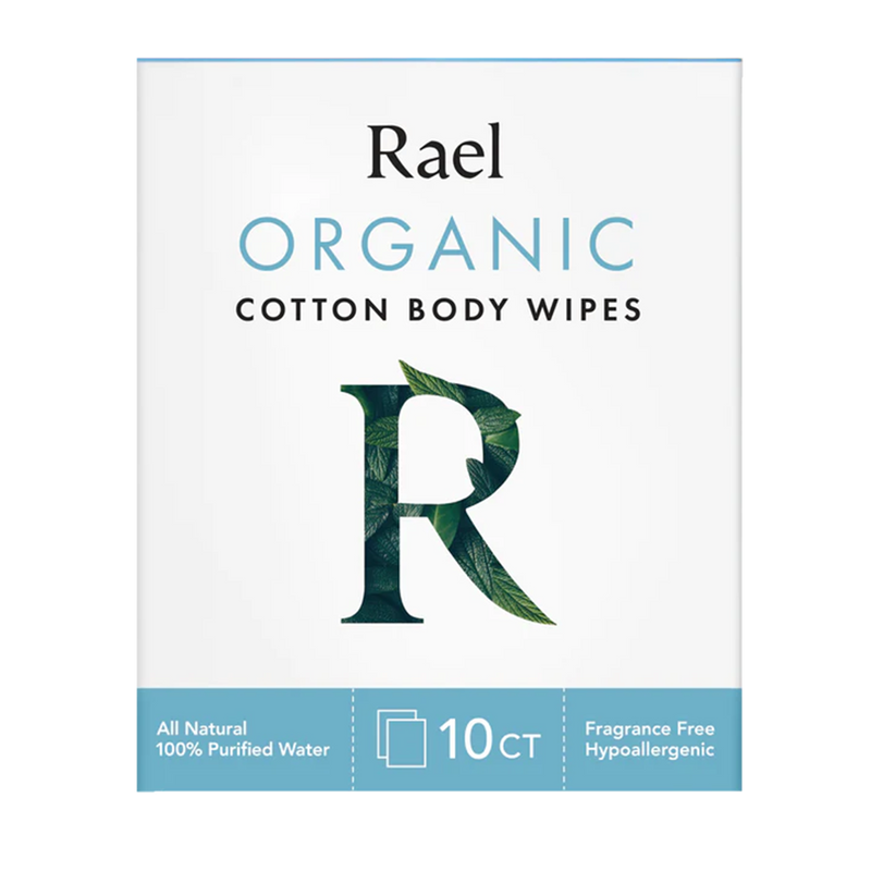 Organic Cotton Feminine Wipes -Pack of 10