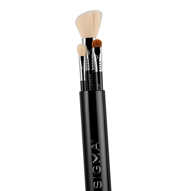 Essential Trio Brush Set- Black