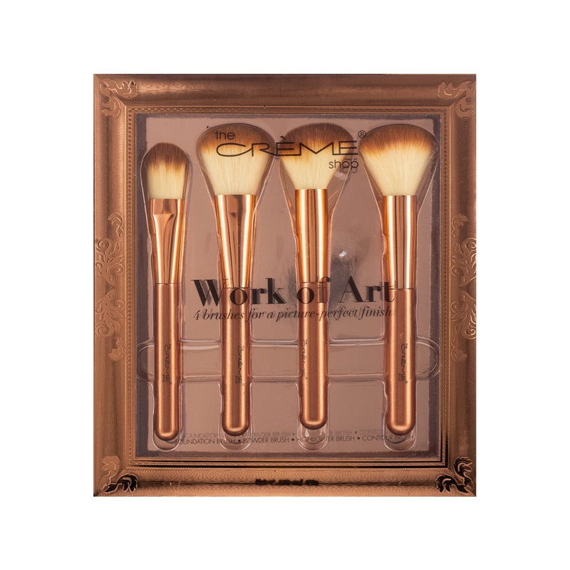 Work of Art - 4 Brushes for a Picture Perfect Finish Rose Gold