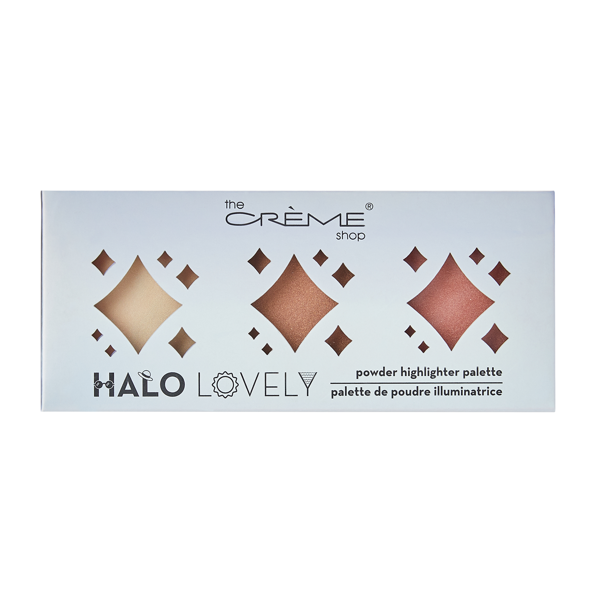 "Cheekmate"Powder Blush Trio Palette Queen