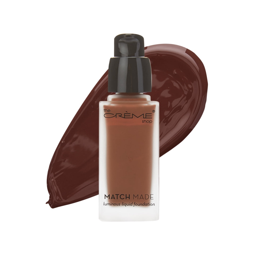 Match Made - Luminous Liquid Foundation 49-Warm Brown