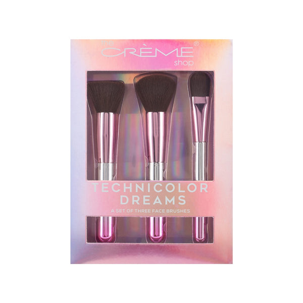 Techicolor Dreams - Set of 3 Face Brushes