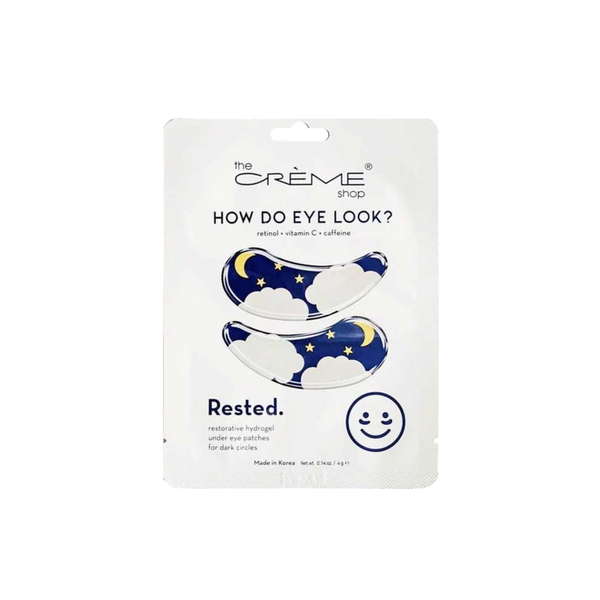 How Do Eye Look? Rested - Hydrogel Eye Patch Retinol + Vitamin C + Caffeine