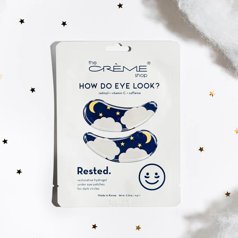 How Do Eye Look? Rested - Hydrogel Eye Patch Retinol + Vitamin C + Caffeine
