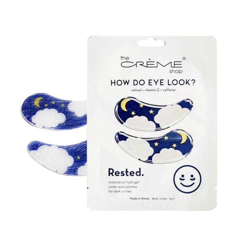 How Do Eye Look? Rested - Hydrogel Eye Patch Retinol + Vitamin C + Caffeine