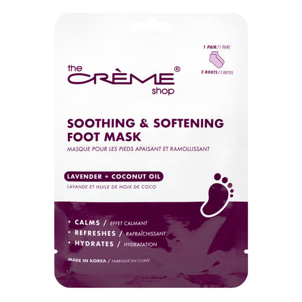 Soothing & Softening Foot Mask | Lavender + Coconut Oil