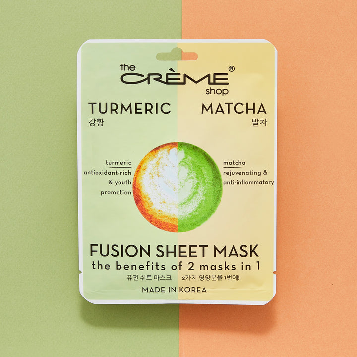 Turmeric & Matcha Fusion Sheet Mask