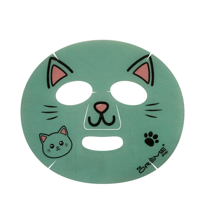 Be Clear, Skin! Animated Kitten Face Mask