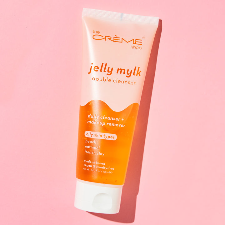 Jelly Mylk Double Cleanser | Peach + Oatmeal + French Clay