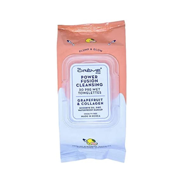 Power Fusion Cleansing Towelettes Grapefruit + Collagen