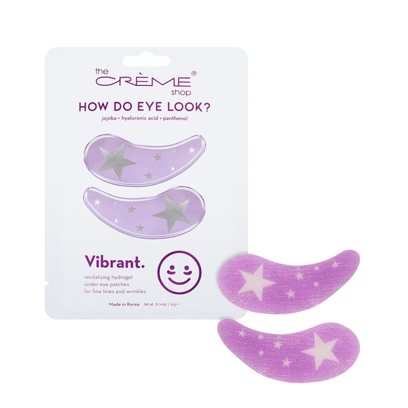 How Do Eye Look? Vibrant Hydrogel Under Eye Patches
