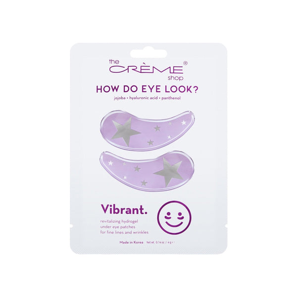 How Do Eye Look? Vibrant Hydrogel Under Eye Patches