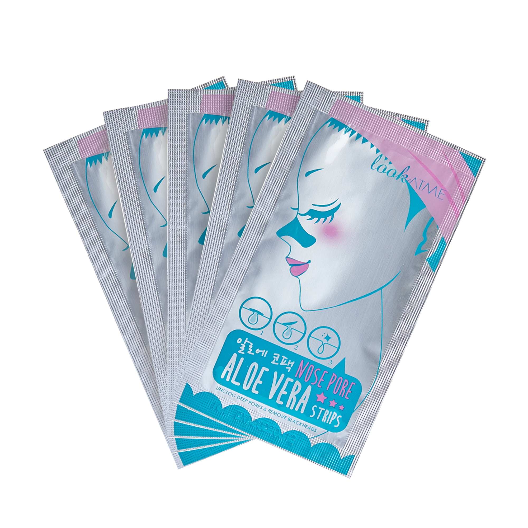 Nose Pore Patch Set of 5 - Aloe-Vera