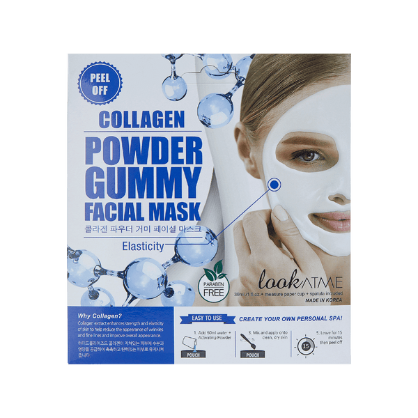 Powder Gummy Facial Mask- 1Pc - Collagen