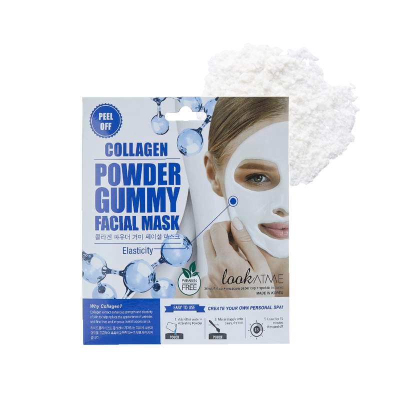 Powder Gummy Facial Mask- 1Pc - Collagen