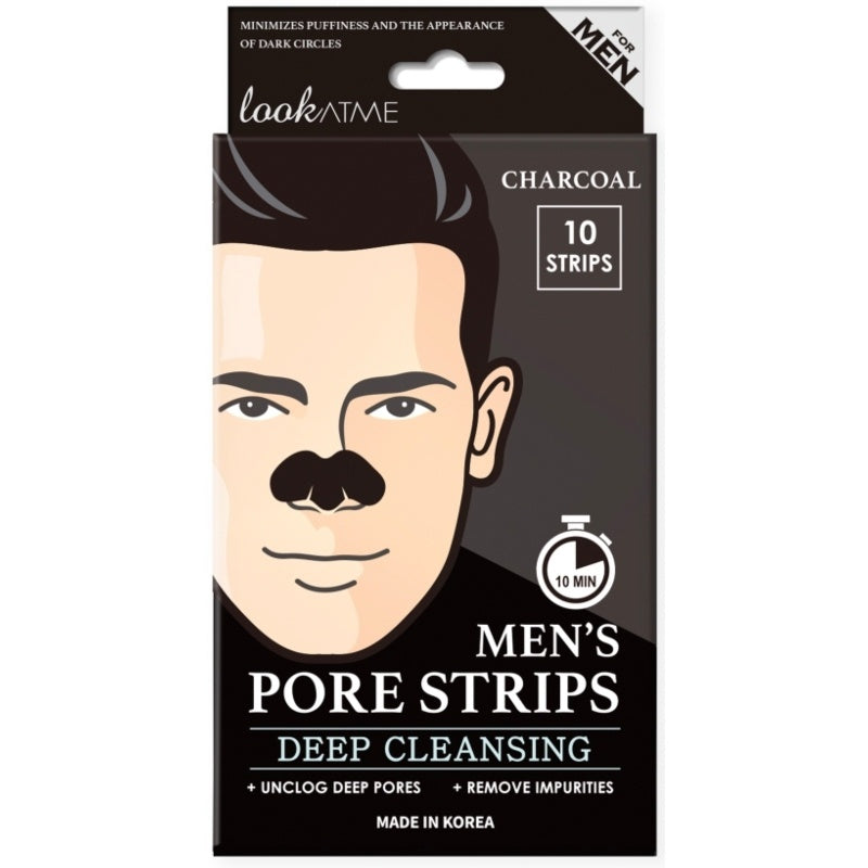 Men's Nose Patch Set of 10 - Charcoal