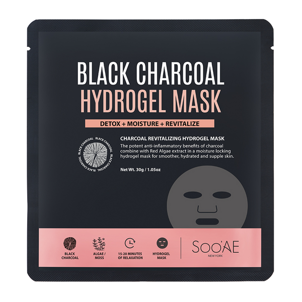 Black Charcoal Hydrogel Mask