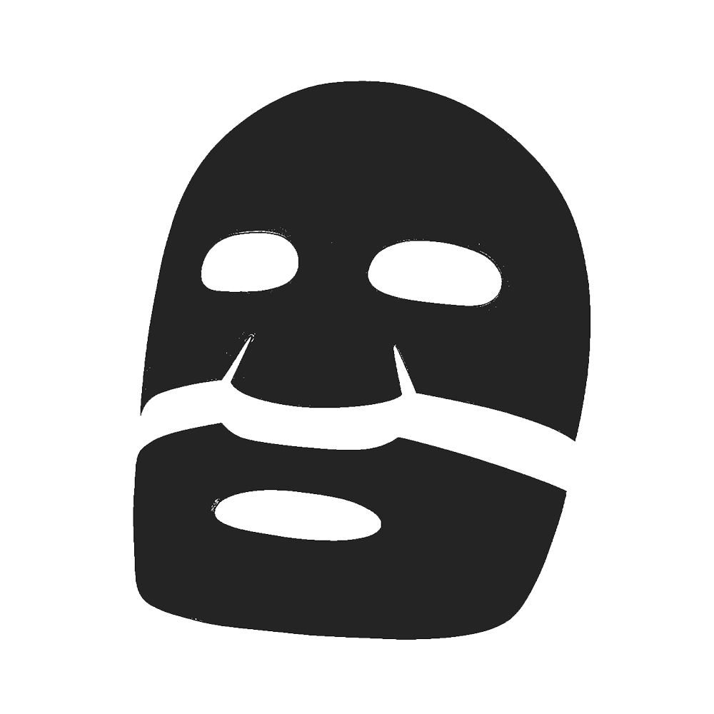 Black Charcoal Hydrogel Mask