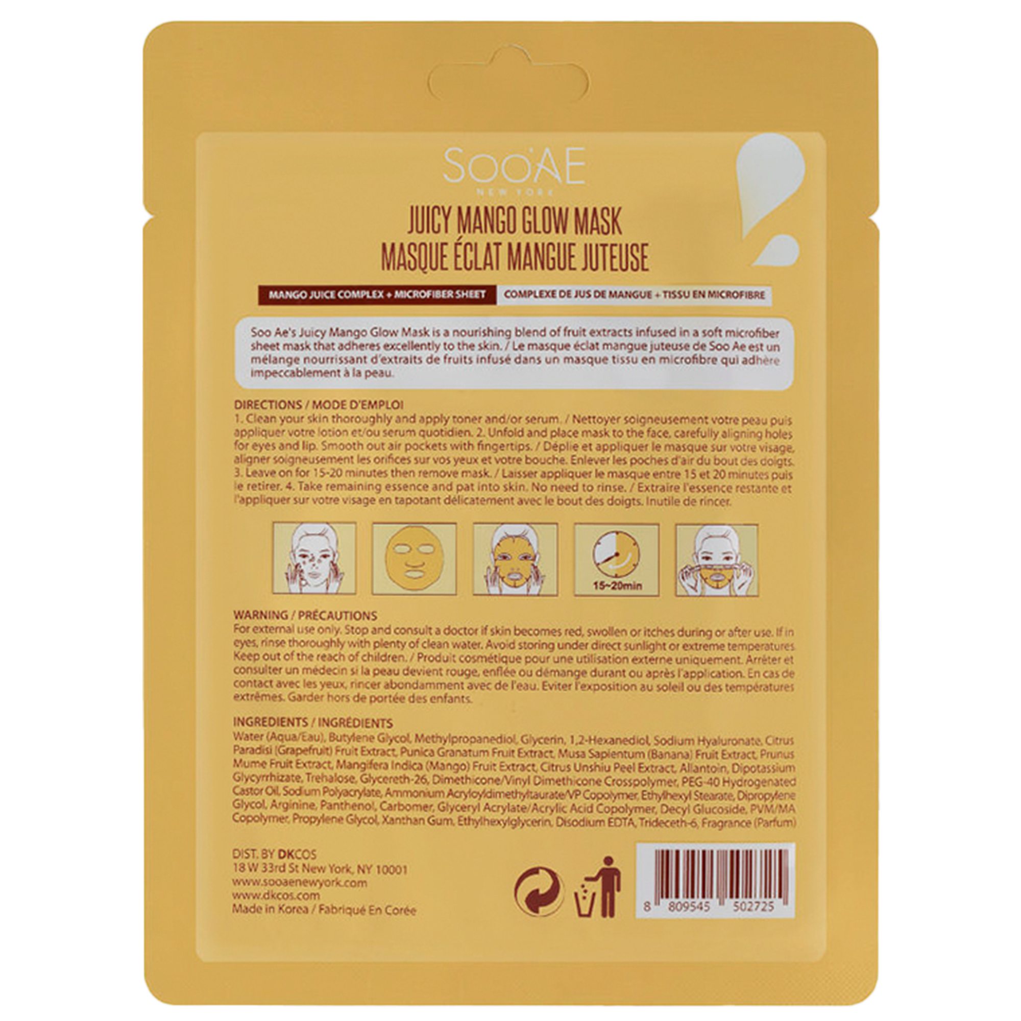 Juicy Mango Glow Mask
