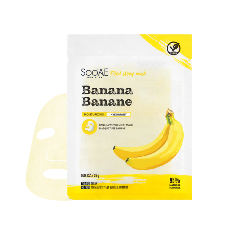 Food Story Face Mask- Banana